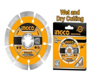 Disco Diamantado 5" Para Corte En Seco Y Húmedo Para Maquina Recortadora De Ranuras De Pared