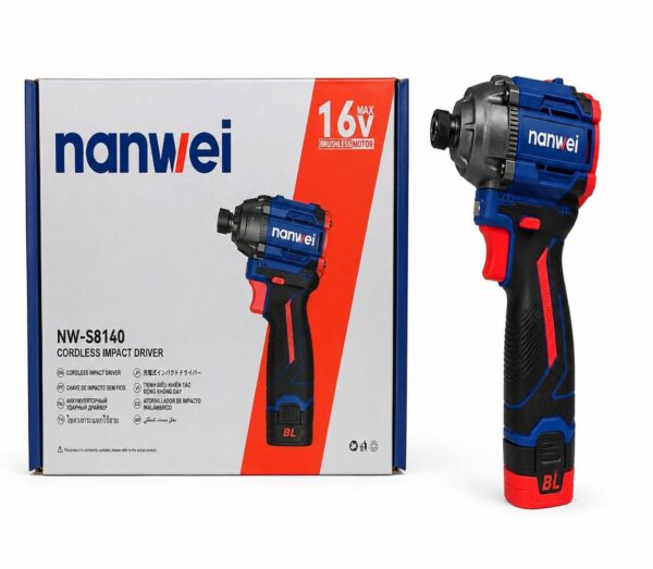 Atornillador de Impacto Inalámbrico Nanwei NW-S8140