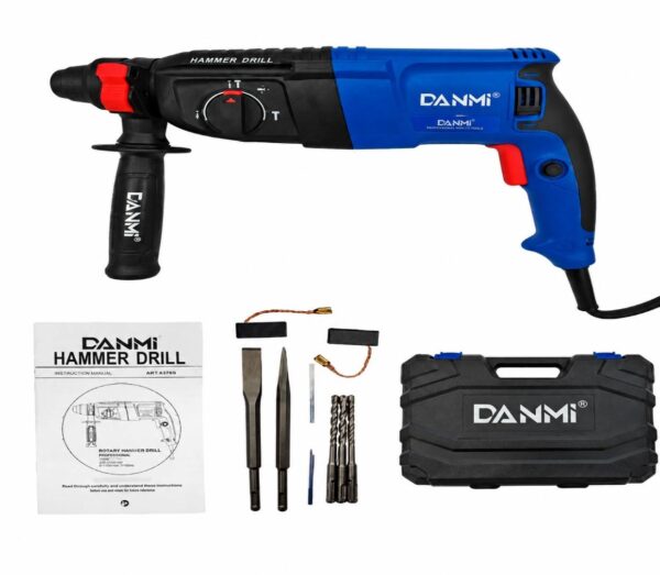 Rotomartillo Danmi de 750W con encastre SDS Plus